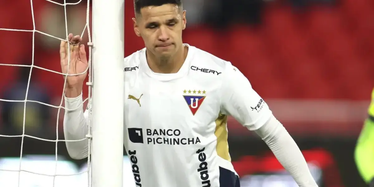Alex Arce jugador de Liga de Quito 