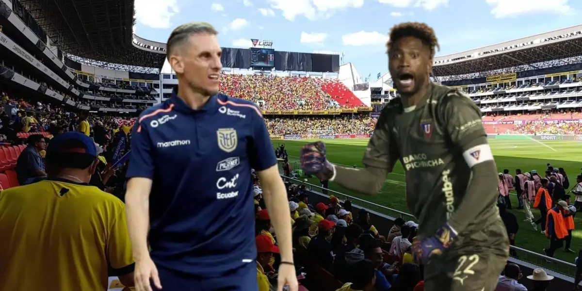 Alexander Domínguez y Sebastián Beccacece / Foto de: El Futbolero Ecuador