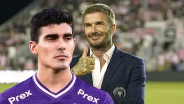 Alfonso Barco y David Beckham 