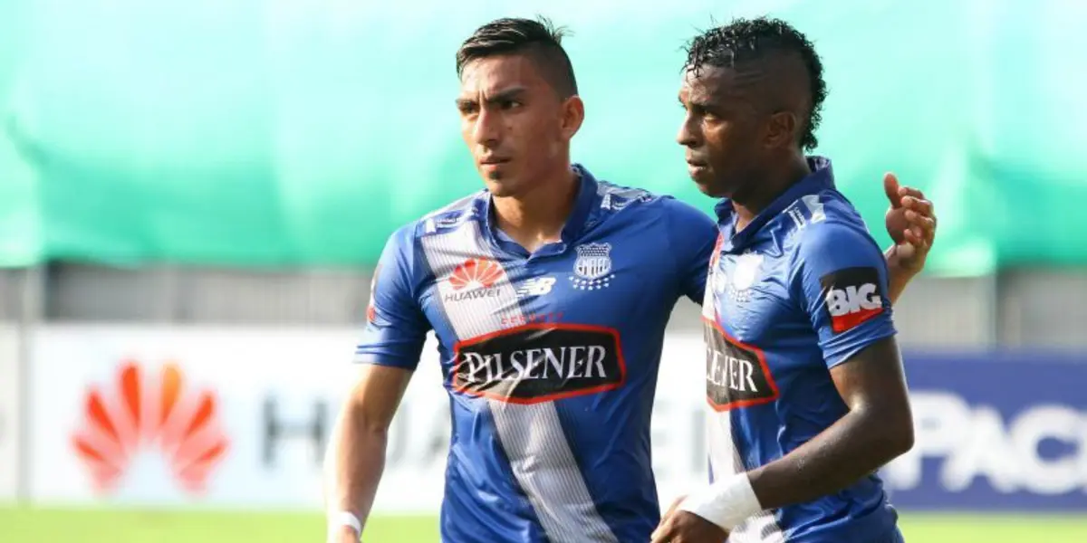 Ángel Mena-Miller Bolaños-Emelec / Foto: API