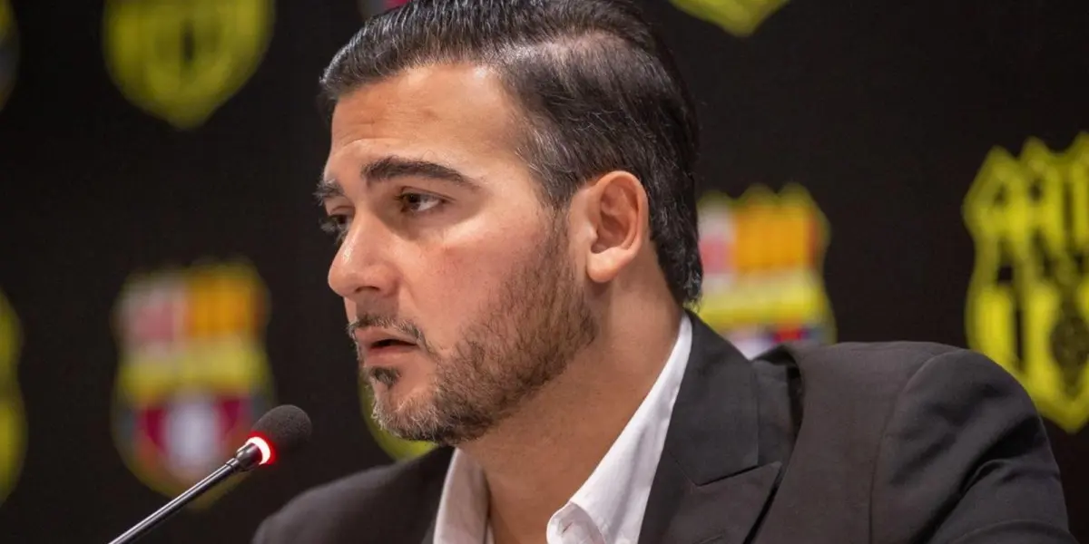 Antonio Álvarez dirigente de Barcelona SC