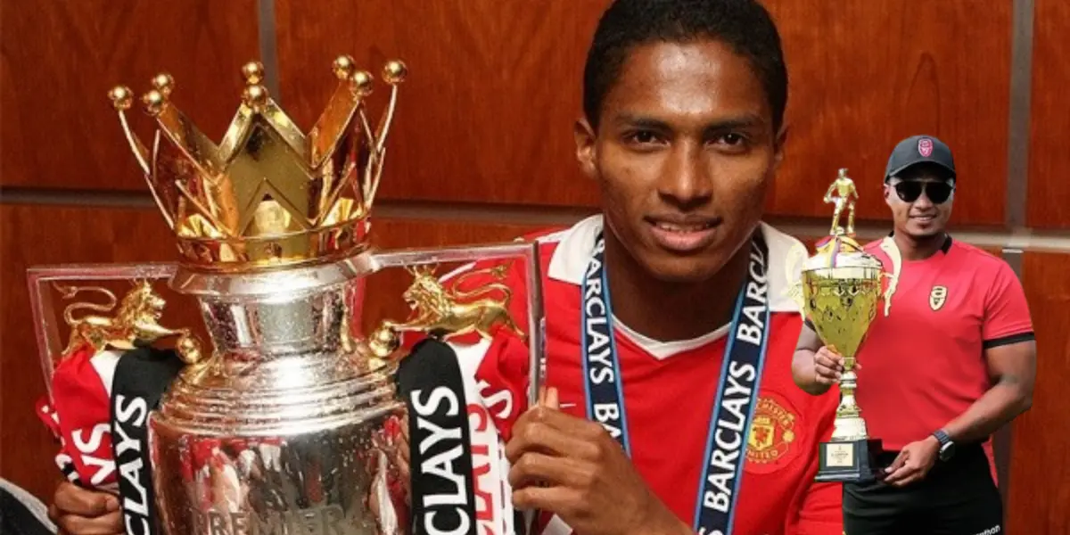 Así lucía Antonio Valencia tras ganar la Premier en el 2013 y cómo luce ahora