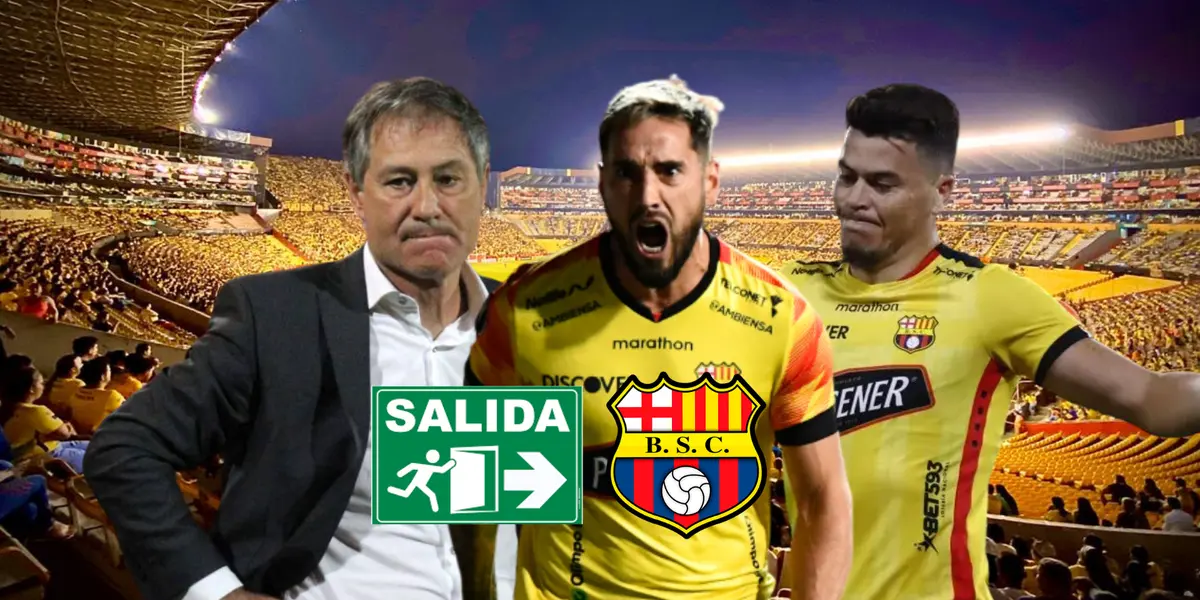 Ariel Holan los sentenciaría, los 3 jugadores de Barcelona SC que no continuarían para la segunda etapa