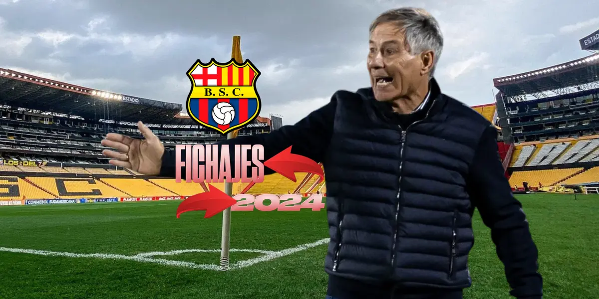 Para cumplir con el pedido de Ariel Holan, el delantero que podría llegar a Barcelona SC del exterior