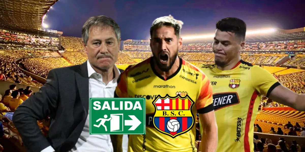 Sería inevitable, los jugadores que tendrían un pie fuera de Barcelona SC