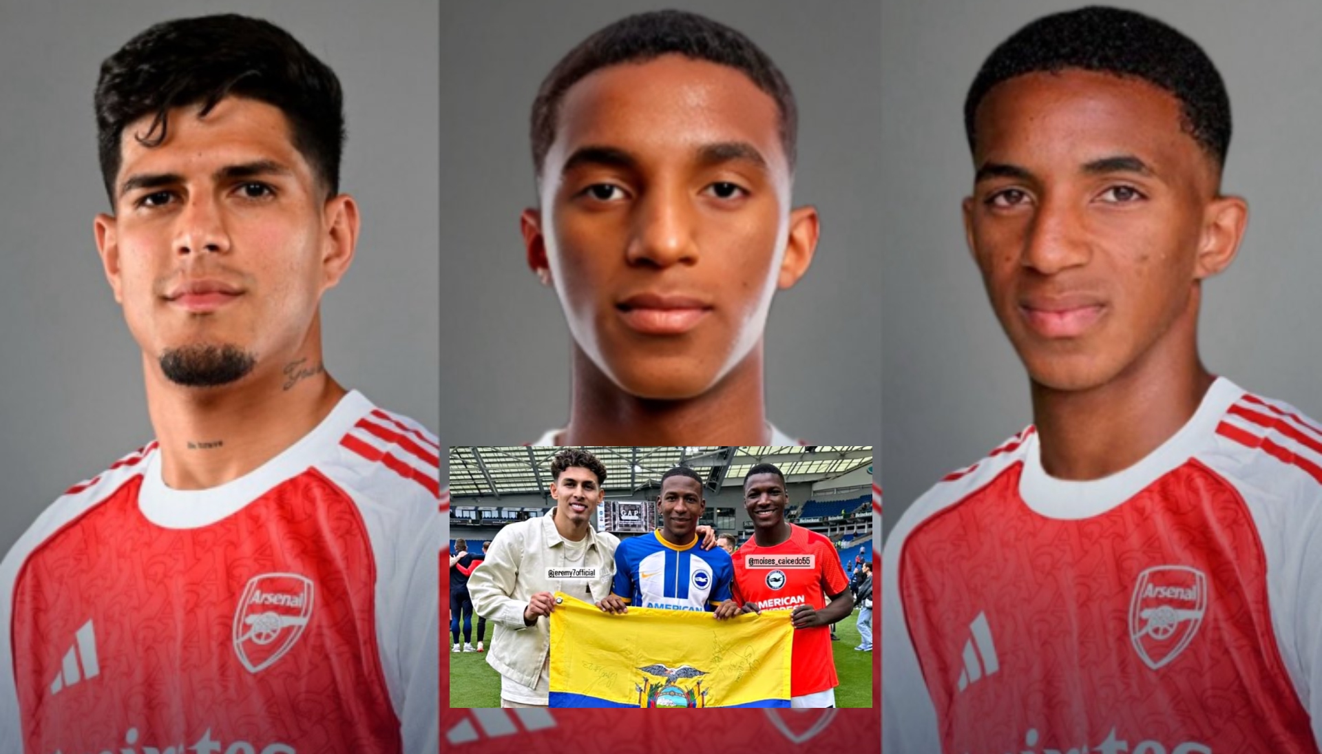 El nuevo apodo para el Arsenal que se fijó en 3 ecuatorianos como antes ...
