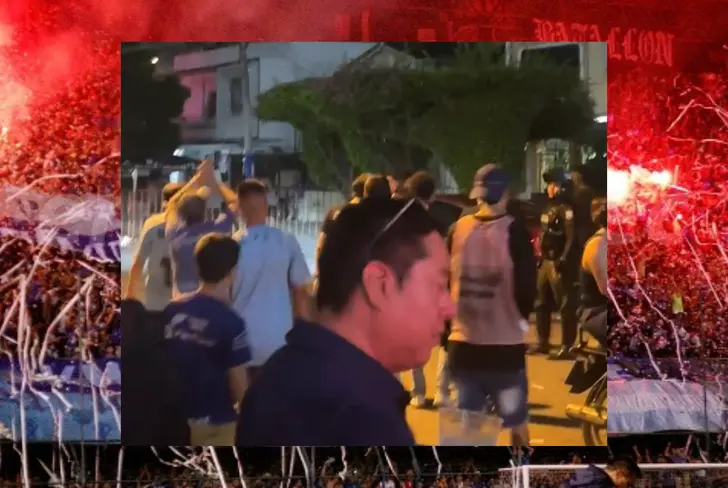 Hinchas de Emelec recriminado a Adonis Preciado