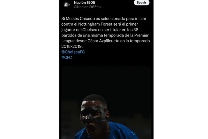 Captura de X