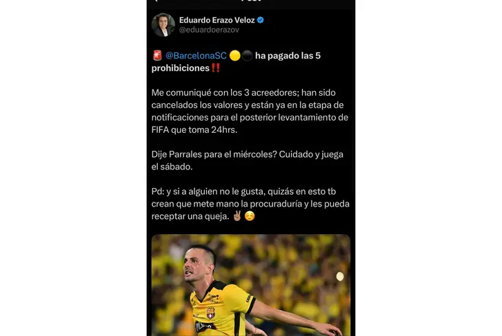 Captura de X