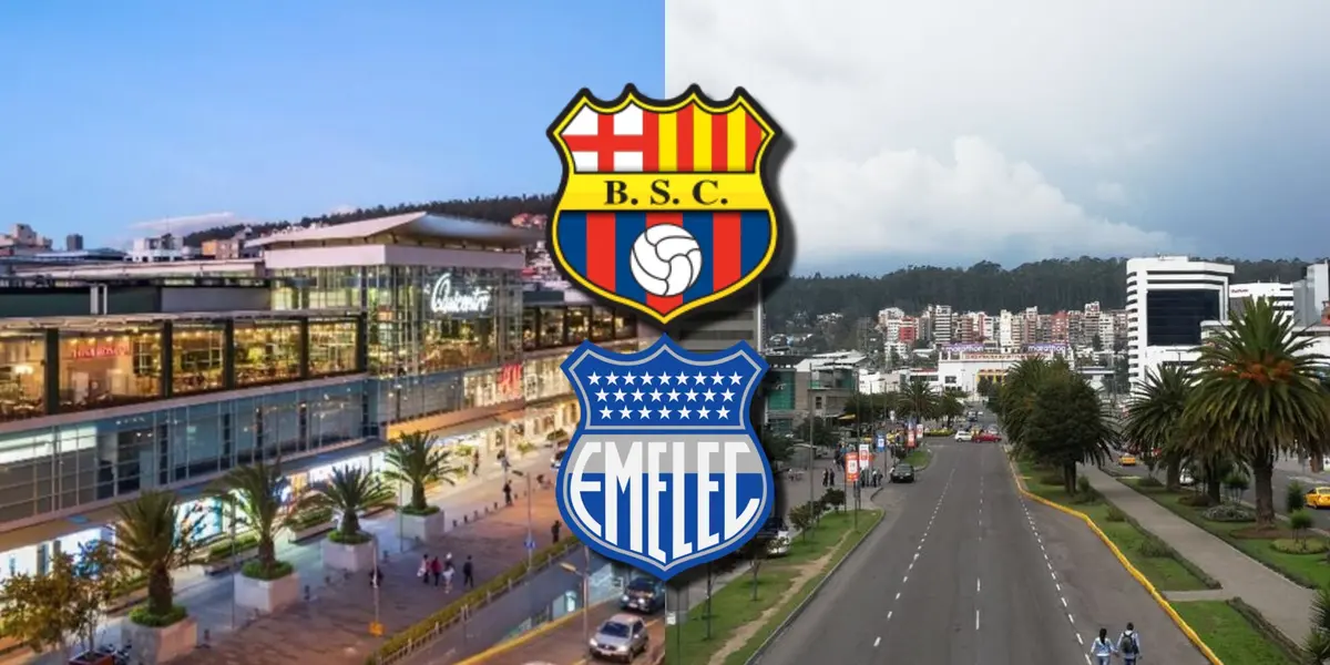 (VIDEO) Dicen que paraliza el país, así se ven las calles y centros comerciales de Quito cuando juegan BSC vs Emelec