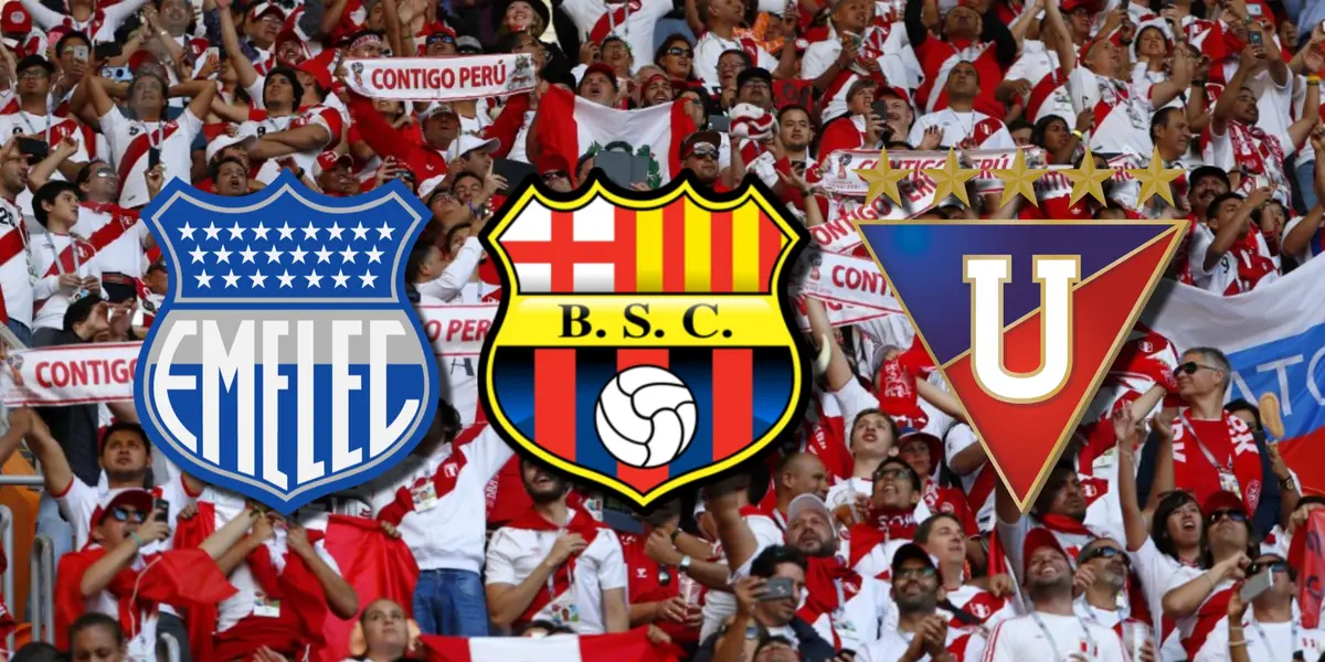 (VIDEO) ¿Barcelona SC, LDU o Emelec? Cuál es el equipo más grande de Ecuador para hinchas peruanos
