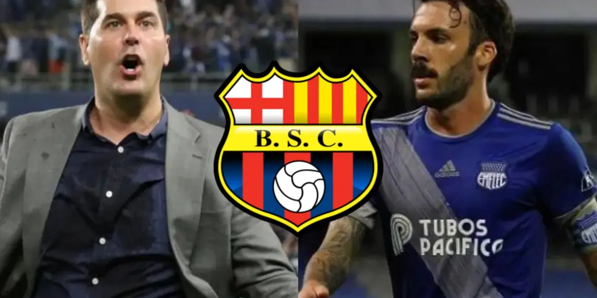 Barcelona SC-Emelec-Sebastián Rodríguez / Foto: API