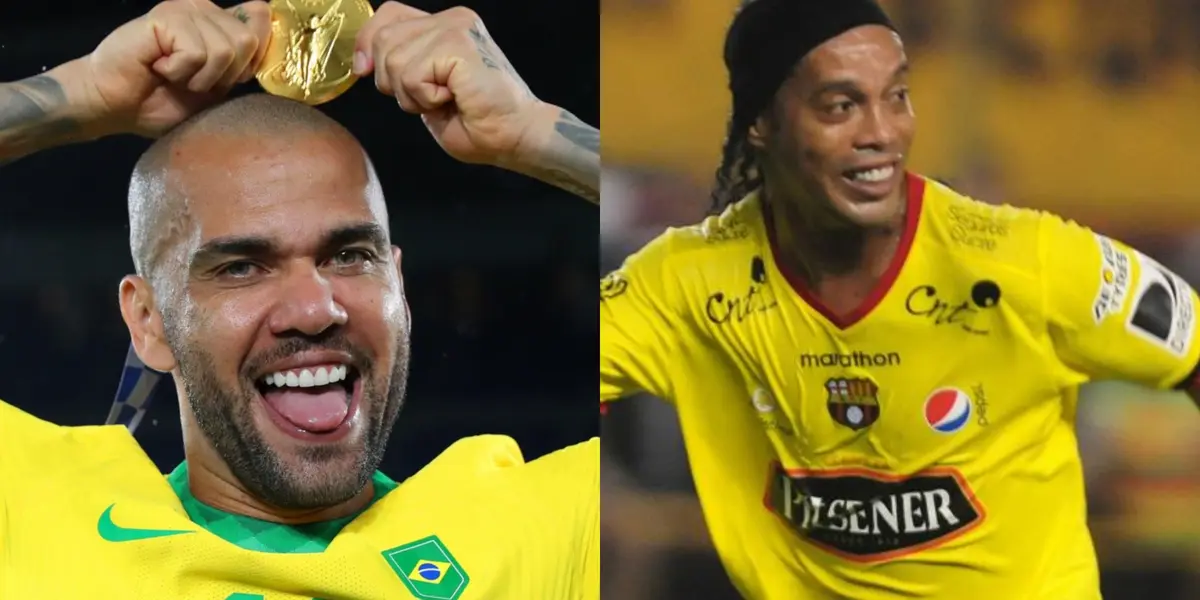 Barcelona SC está preparando desde ahora la presentación de su plantel en el 2022 y la figura elegida sería Dani Alves a quien además le quieren proponer que juegue una temporada en Ecuador