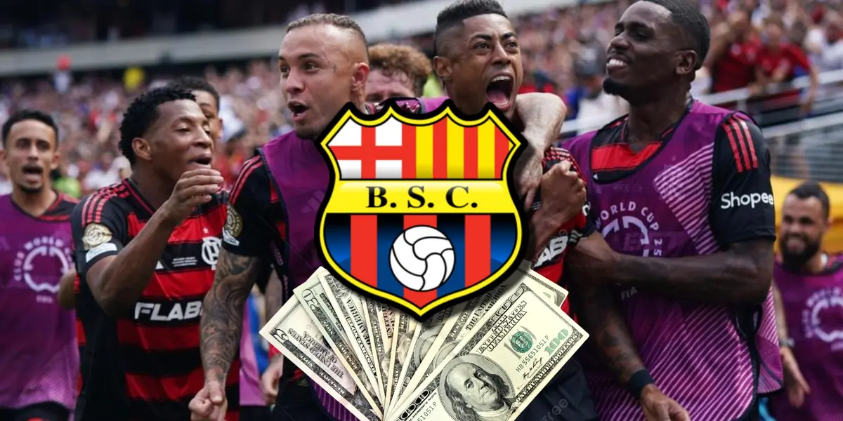 Se paralizó el Astillero, Barcelona SC preguntó por un crack del Flamengo que vale USD 19 millones y ganó Libertadores