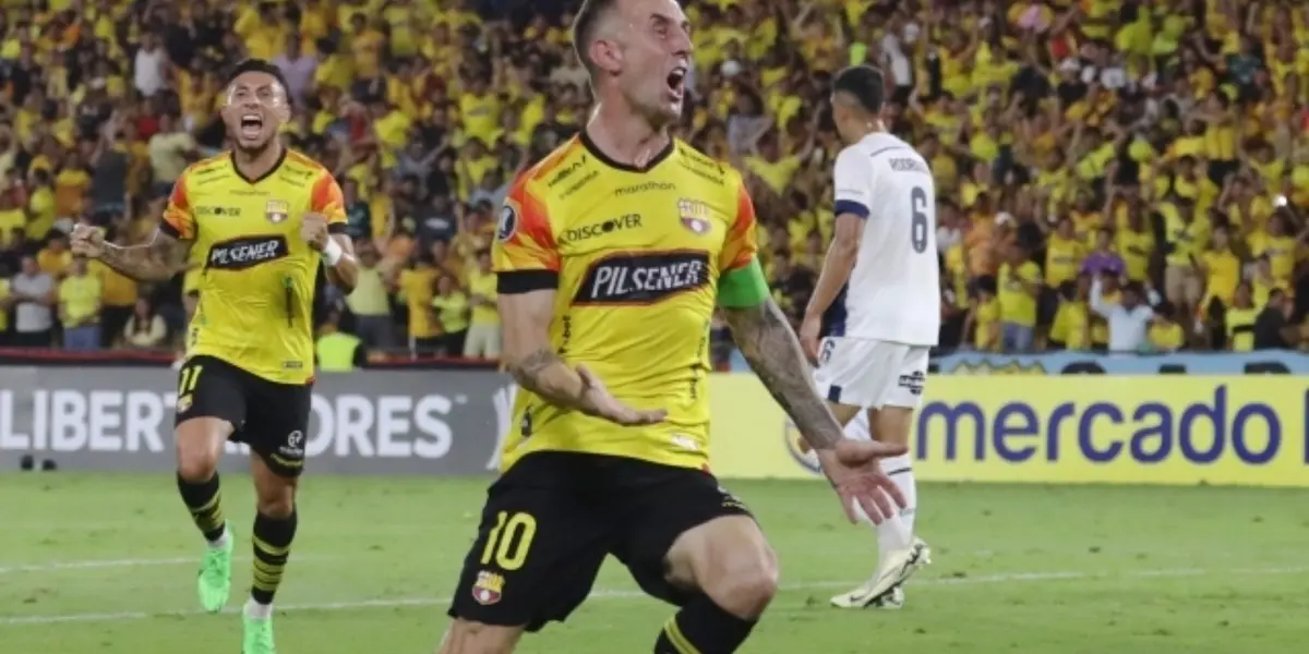 Mientras Barcelona SC festejó sus 100 años, lo que apareció haciendo Damián Díaz