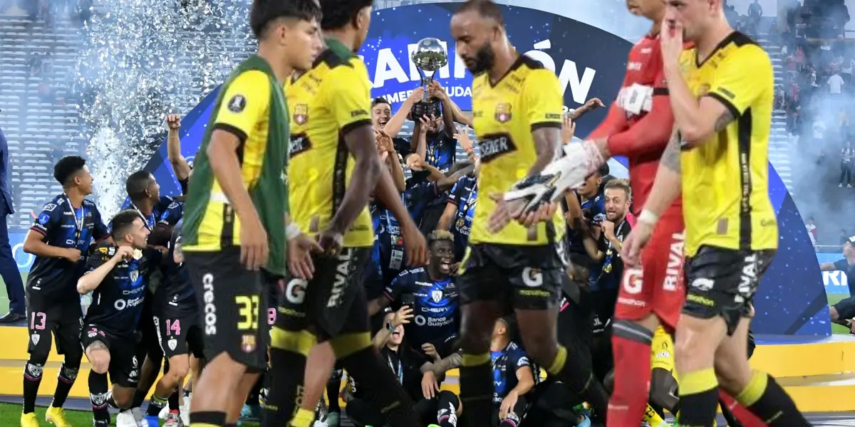 Mientras Barcelona SC solo festeja victorias, así cargó la hinchada de IDV por sus estrellas internacionales