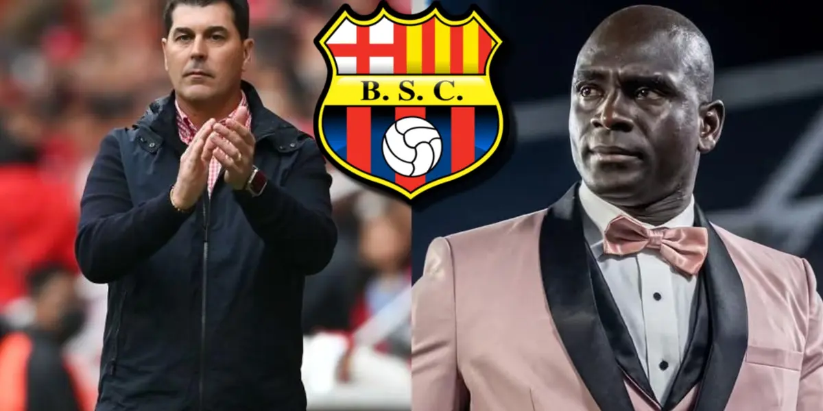 Barcelona SC-Ismael Rescalvo-Segundo Castillo / Foto: BeSoccer