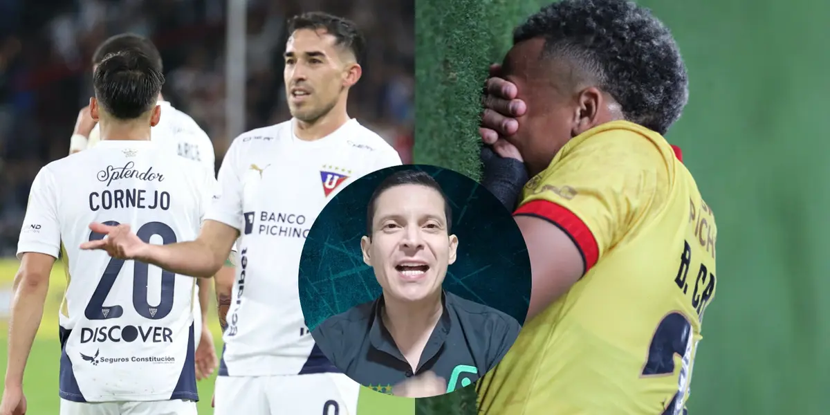 No le duele, le lastima: La reacción de Iván Triviño al ver que LDU clasificó en Libertadores y BSC con las manos vacías
