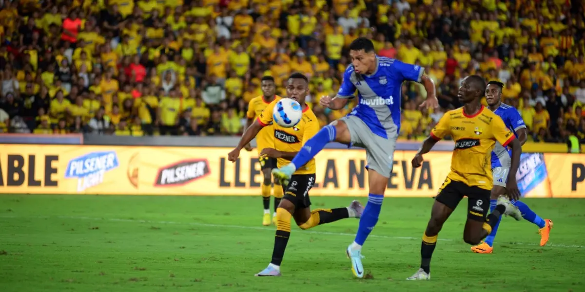 Se encienden las alarmas en Emelec, la joya que no le pesó enfrentar a Barcelona SC y se pierde el Clásico del Astillero