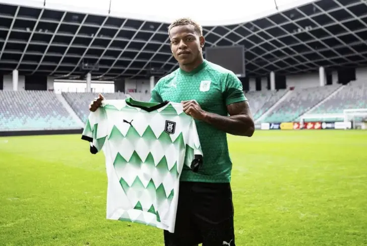 Jordi Govea en el Olimpija de Ljubljana