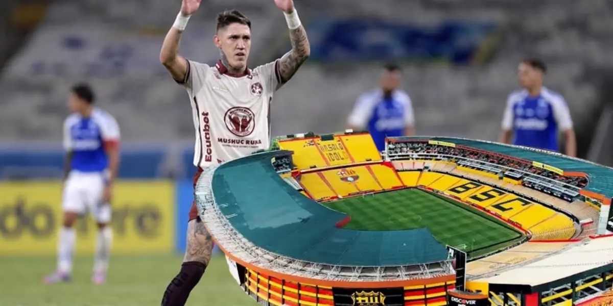 Bryan Bentaberry jugador de Mushuc Runa 