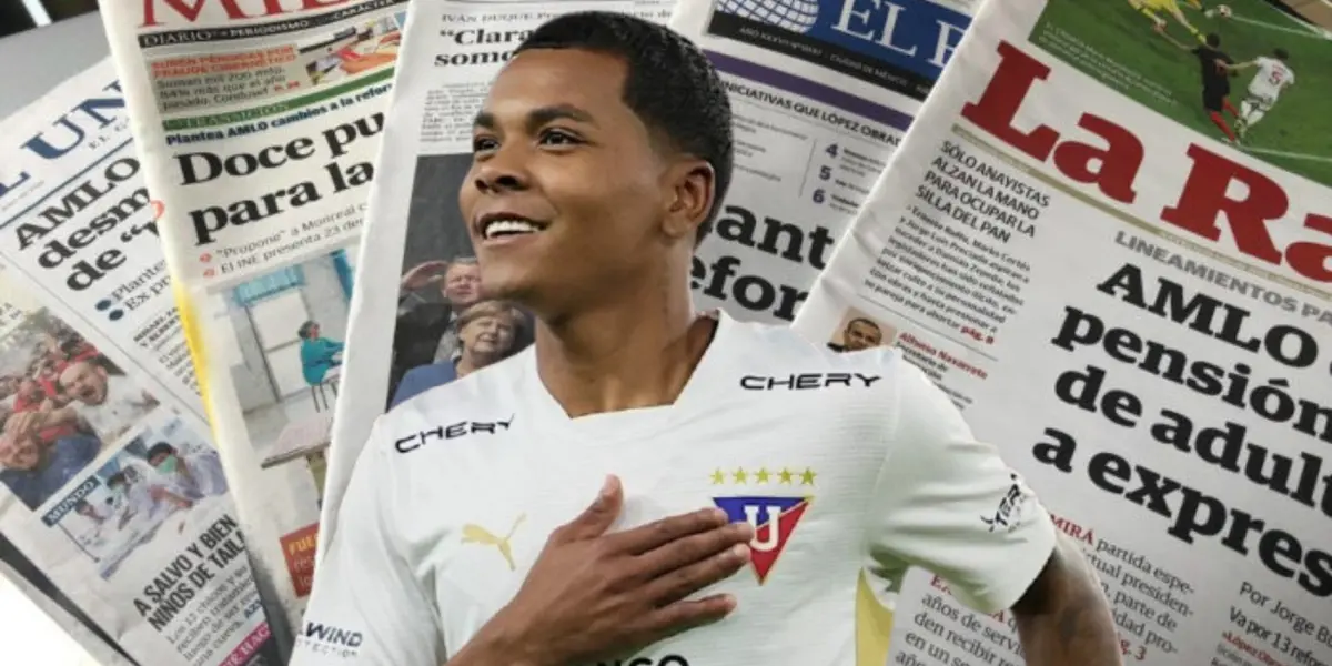 Bryan Ramírez jugador de Liga de Quito 