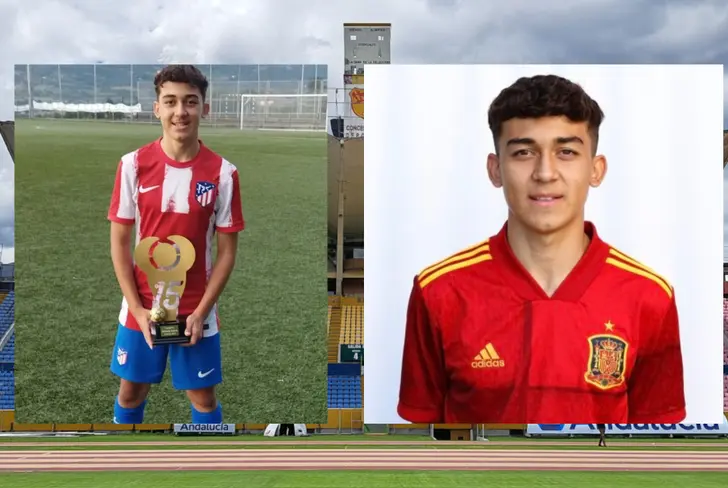 Unai Tapia en el Atlético de Madrid y la selección española