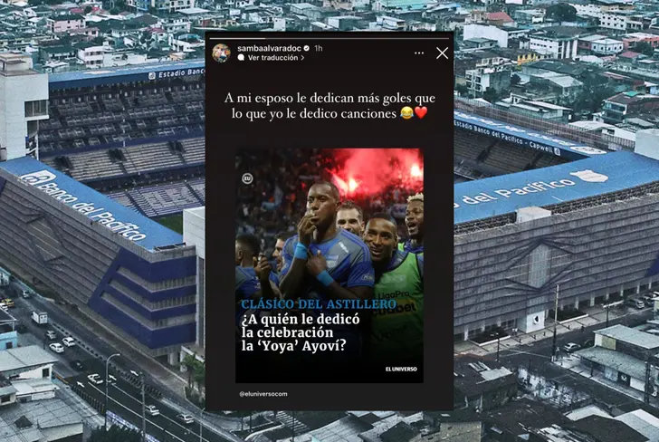 Respuesta de la Samba Alvarado tras la celebración de la Yoya Ayoví