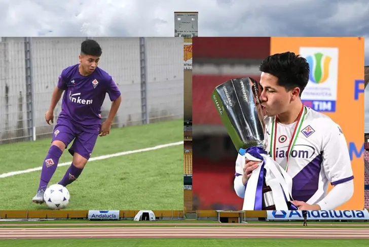 Alejandro Padilla Mendoza en la Fiorentina