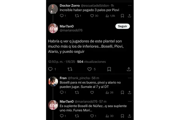 Captura de X