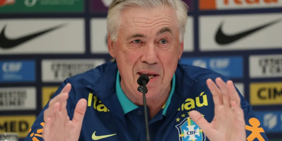 Carlo Ancelotti entrenador de Brasil 