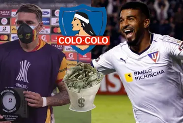 Carlos Garcés fue una opción para la delantera de Colo Colo, sin embargo los precios son elevados y ahora Gustavo Quinteros evalúa otras opciones
