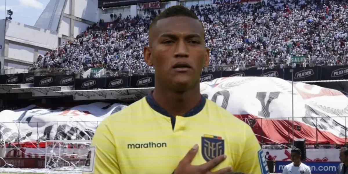 Carlos Gruezo se habría ido enojado y así reaccionó la hinchada de Liga de Quito