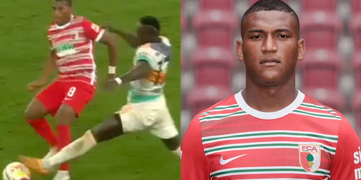 Carlos Gruezo perdió ante Sadio Mané el balón y desembocó en el tanto de Bayern Múnich. El ecuatoriano no contuvo su desazón