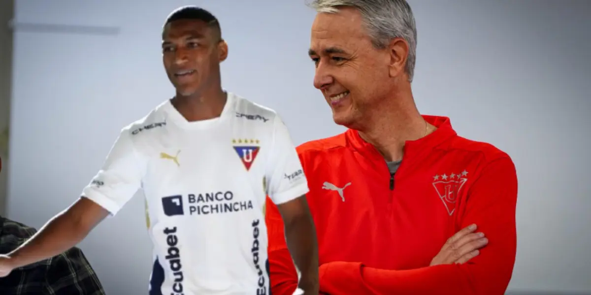 Dicen que se habría ido enojado y lo que haría Tiago Nunes con Carlos Gruezo