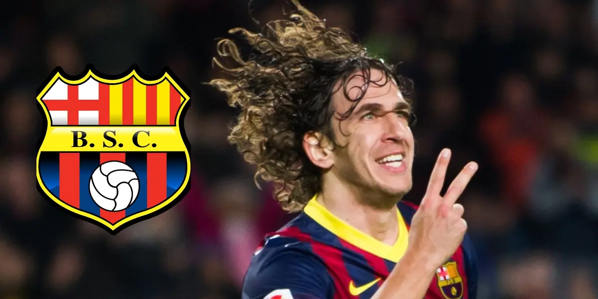 Carlos Puyol y Barcelona SC