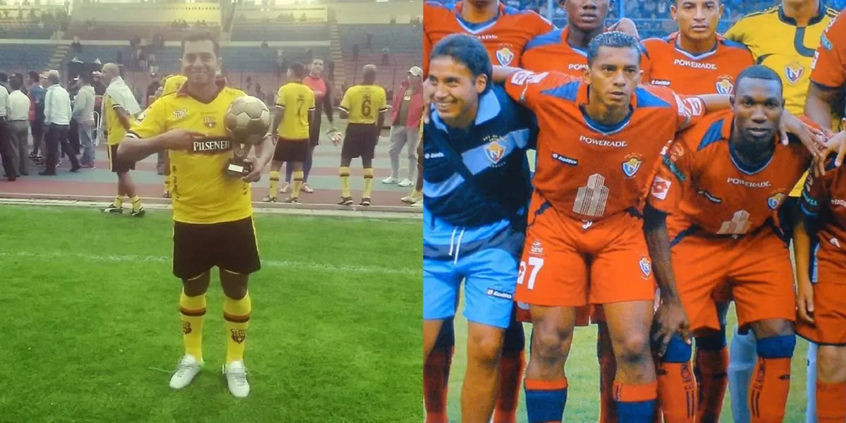 Carlos Quiñónez fue uno de los grandes delanteros que tuvo el fútbol ecuatoriano y llegó a Barcelona SC pero hizo más noticia fuera de la canchas. Mira cómo luce hoy