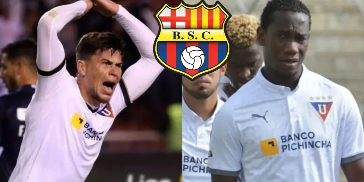 Carlos Rodríguez es central de Liga de Quito pero está prestado a Barcelona SC