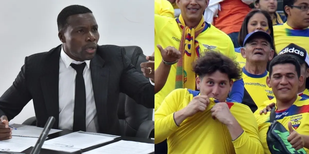 Carlos Tenorio se portó como un hincha en Qatar