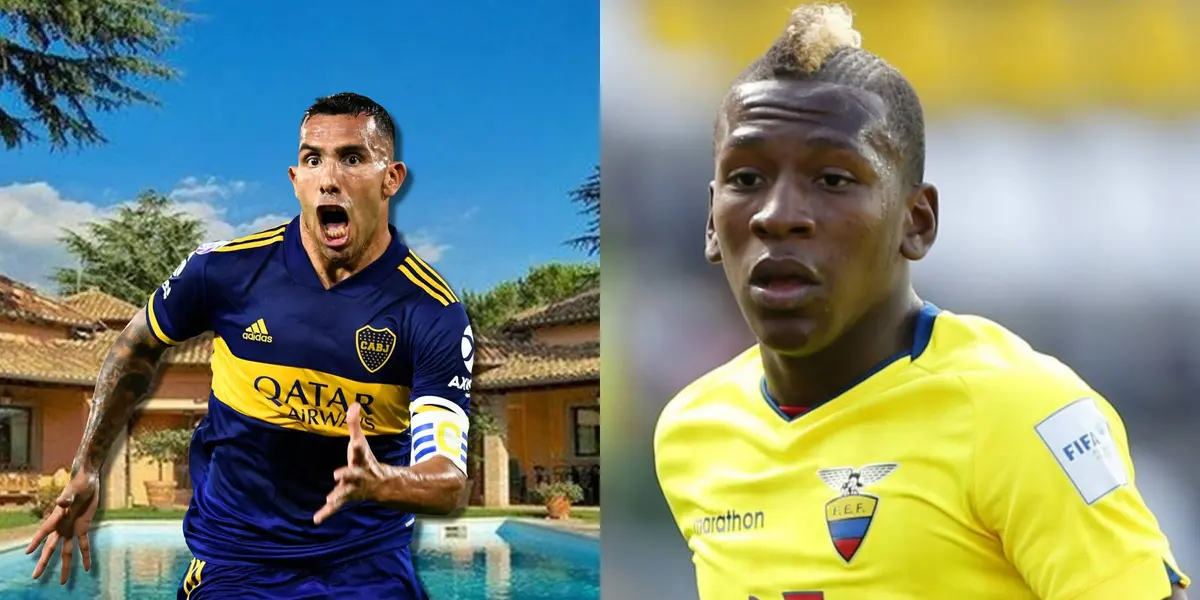 Carlos Tévez se hizo de 10 casas para su familia con su primer salario, mientras que mira lo que hizo Pervis Estupiñán