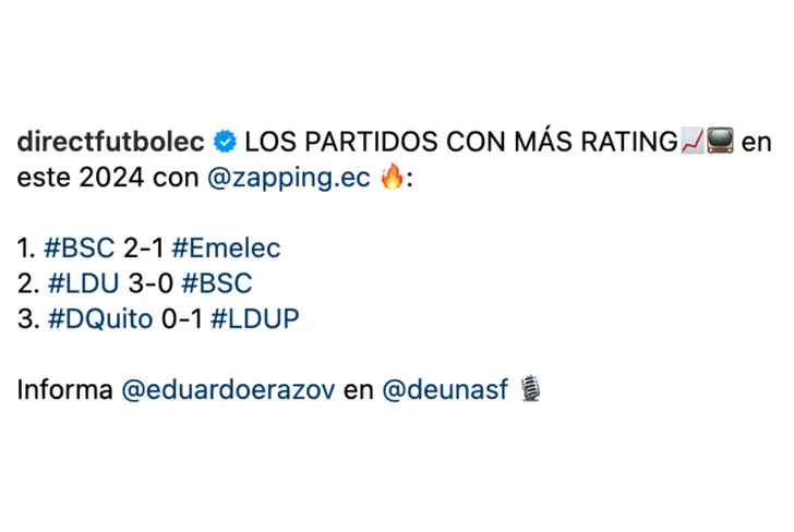 Tomado de Instagram