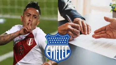 Christian Cueva-Emelec / Foto: Olé