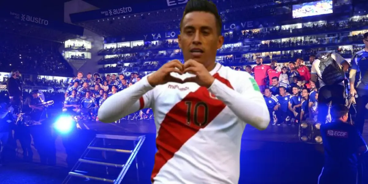 Con Christian Cueva de titular, el once que ya tiene Emelec para salvarse del descenso