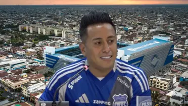 Christian Cueva jugador de Emelec