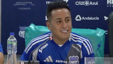 Christian Cueva jugador de Emelec