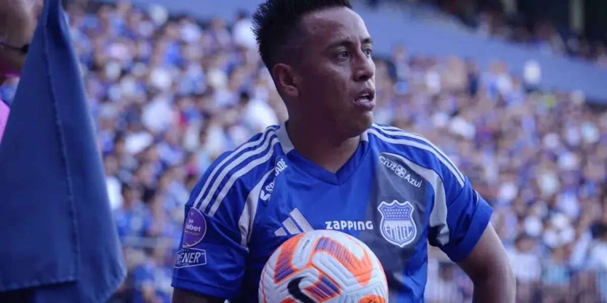 Jugó un partido, se fue en medio de aplausos y así habló Christian Cueva de la hinchada de Emelec