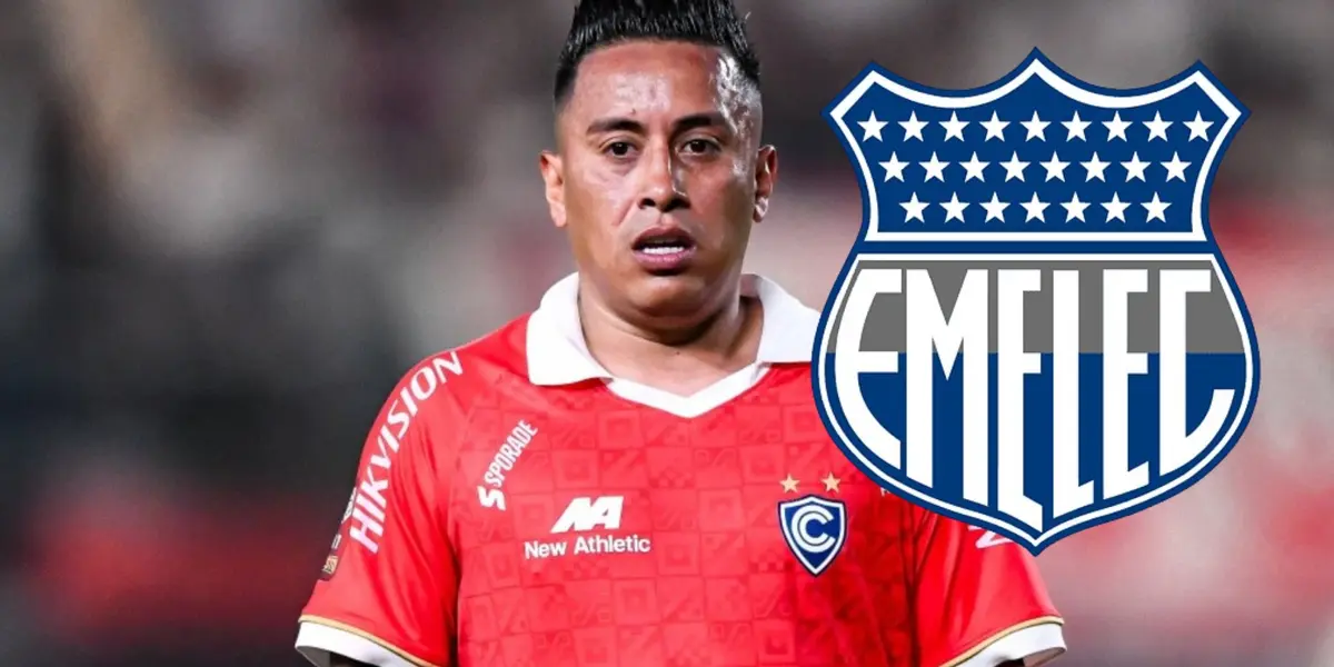 Christian Cueva y Emelec 