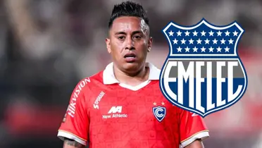Christian Cueva y Emelec 