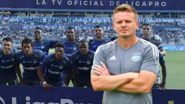 Cristian Nasuti y Emelec