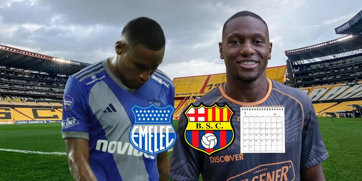 Hasta ya hay fecha de llegada, así como con Aníbal Chalá, Barcelona SC se llevaría otro jugador de Emelec